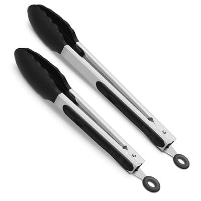 Shop Fear Of Cooking   Locking Kitchen Tongs 